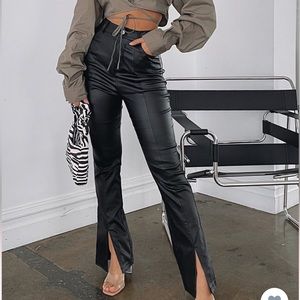 **NWT** Whitefox boutique faux leather pants